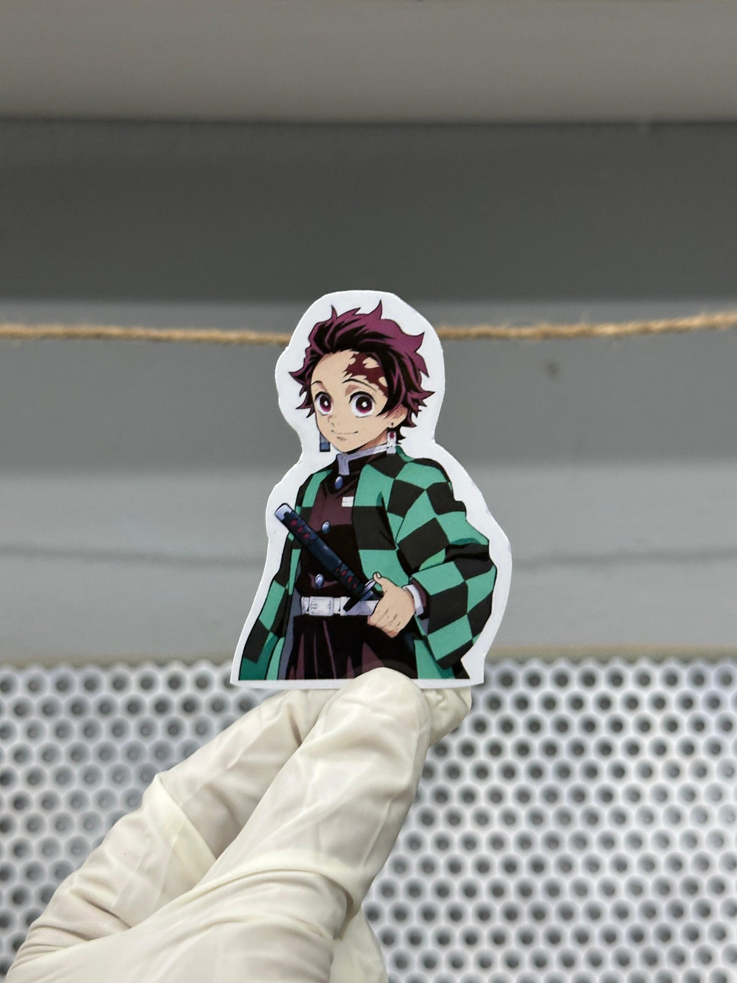 Demon Slayer Sticker Pack – 5-Piece Anime Vinyl Set | Tanjiro, Nezuko, Zenitsu & More