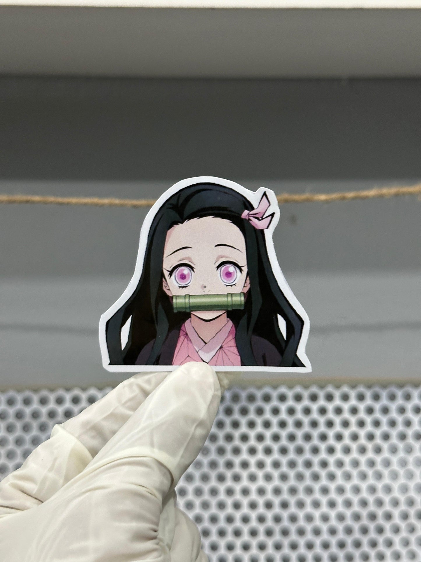 Demon Slayer Sticker Pack – 5-Piece Anime Vinyl Set | Tanjiro, Nezuko, Zenitsu & More