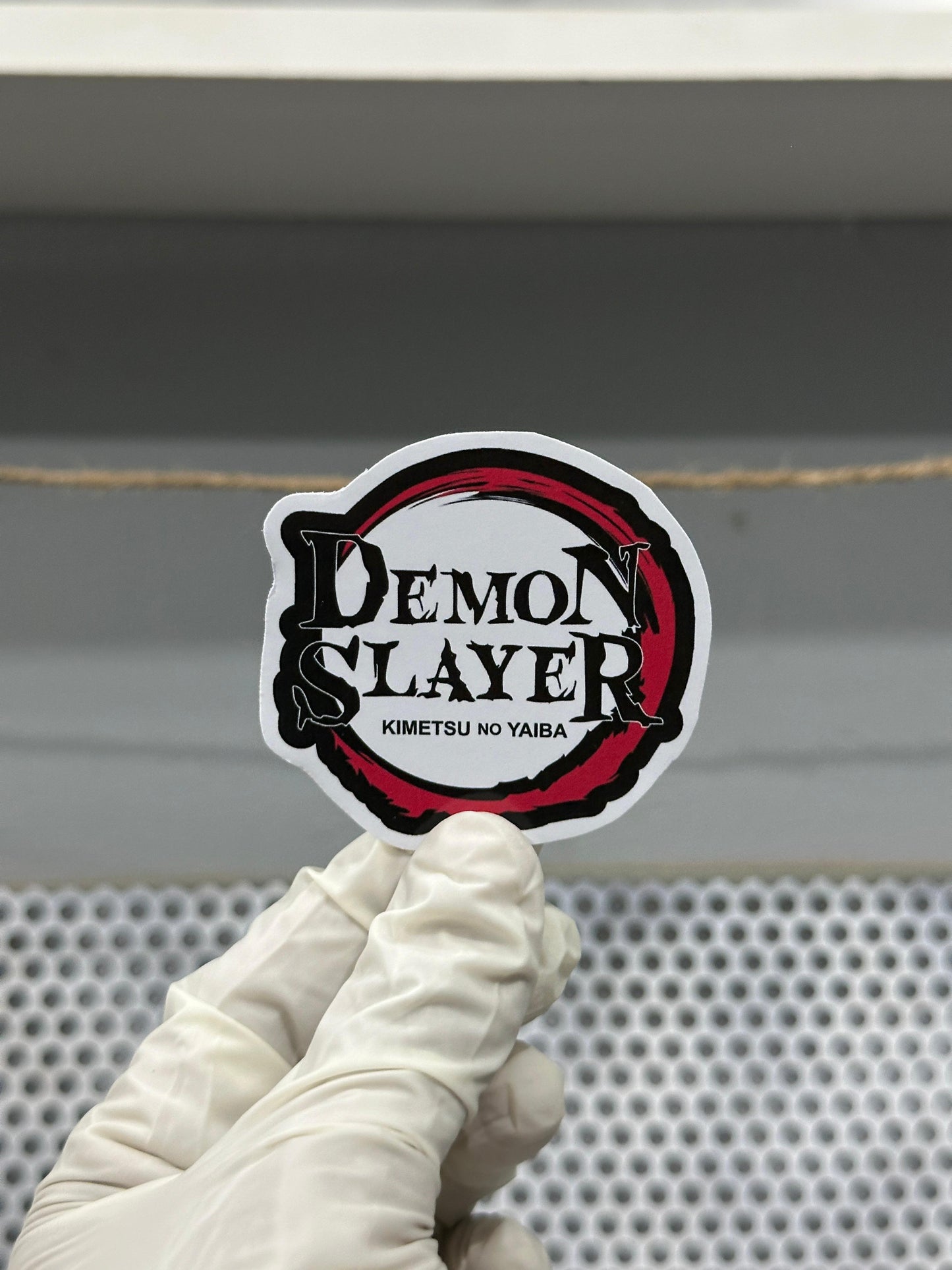 Demon Slayer Sticker Pack – 5-Piece Anime Vinyl Set | Tanjiro, Nezuko, Zenitsu & More