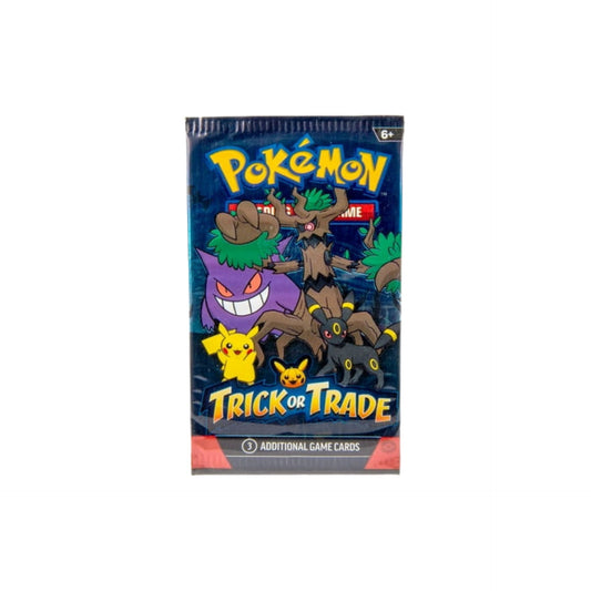 Pokémon Trick or Trade Booster Pack 2024 – Halloween Edition (3-Card Mini Pack) - English